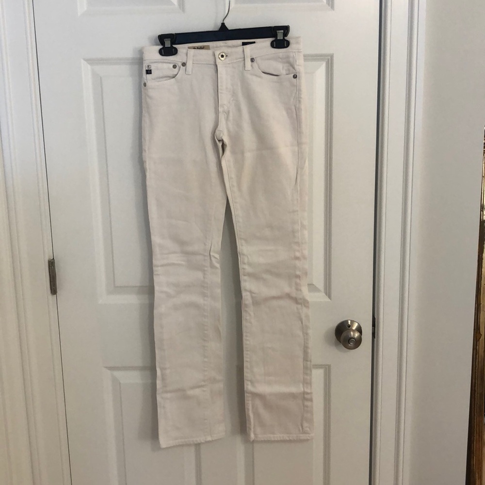 AG White Jeans
